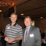 Dr. Mike Sciarini and Associate Dean Stansbie